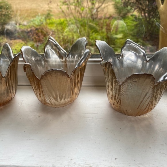 Pier one mercury votive candle holders - Picture 5 of 6